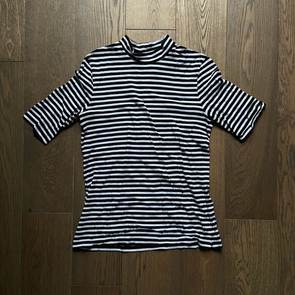 Lord & Taylor Women’s Short Sleeve Turtleneck Shirt